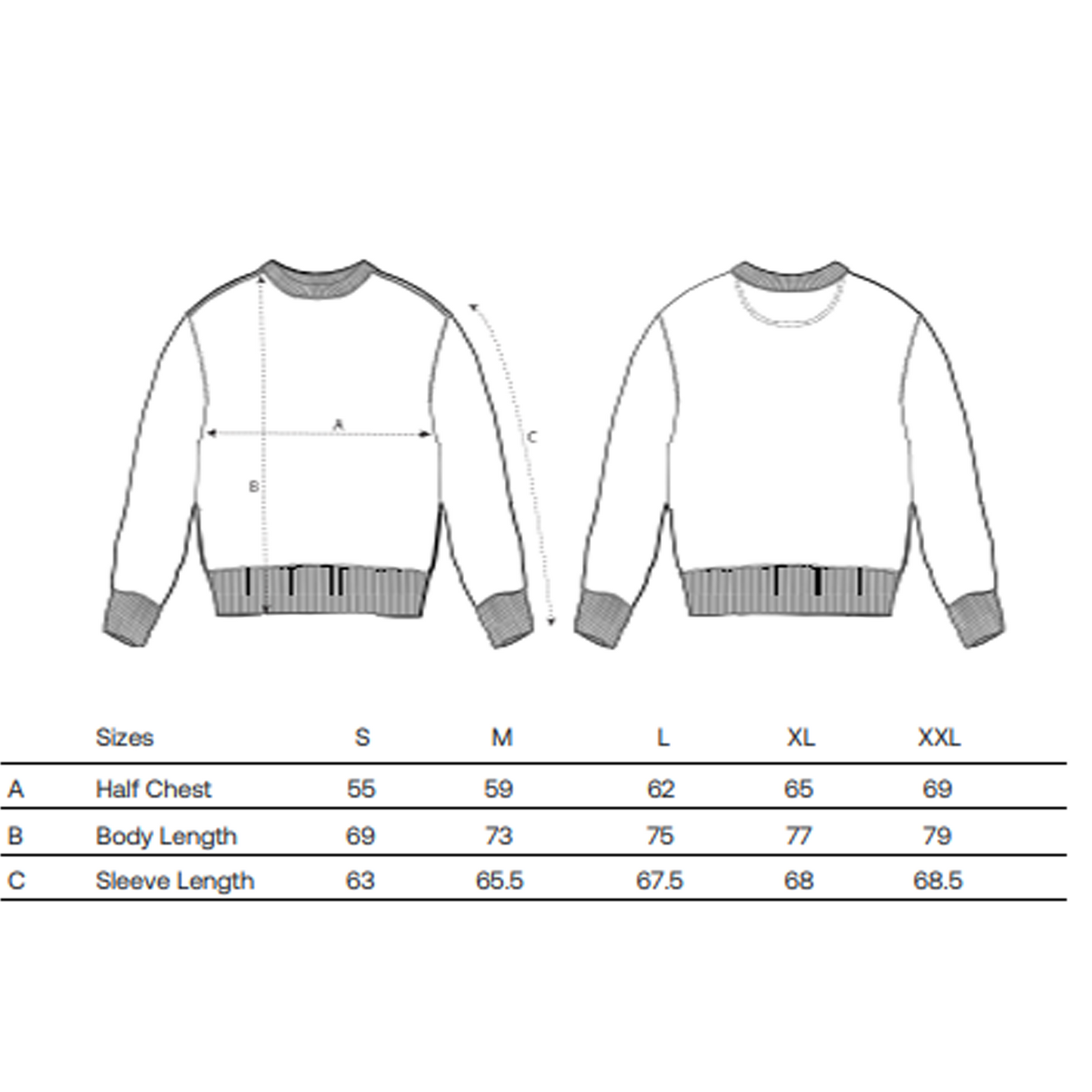 HEROX Sweater MIWH Grey (Unisex)