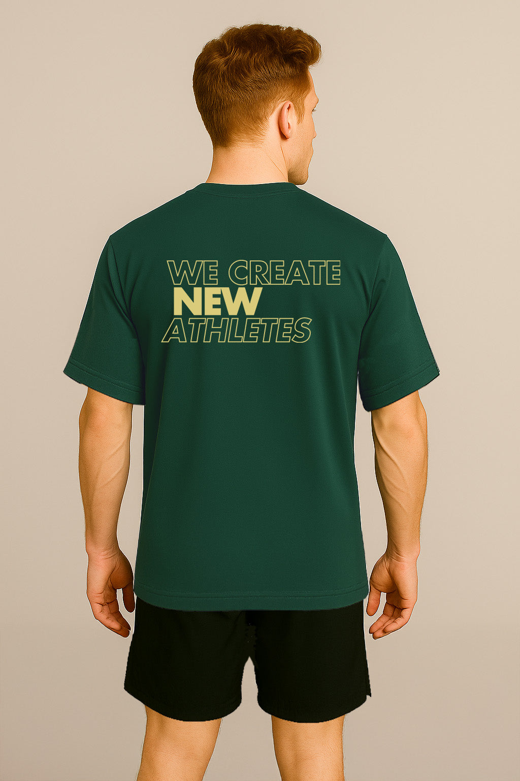 We Create New Athletes Oversized T-shirt