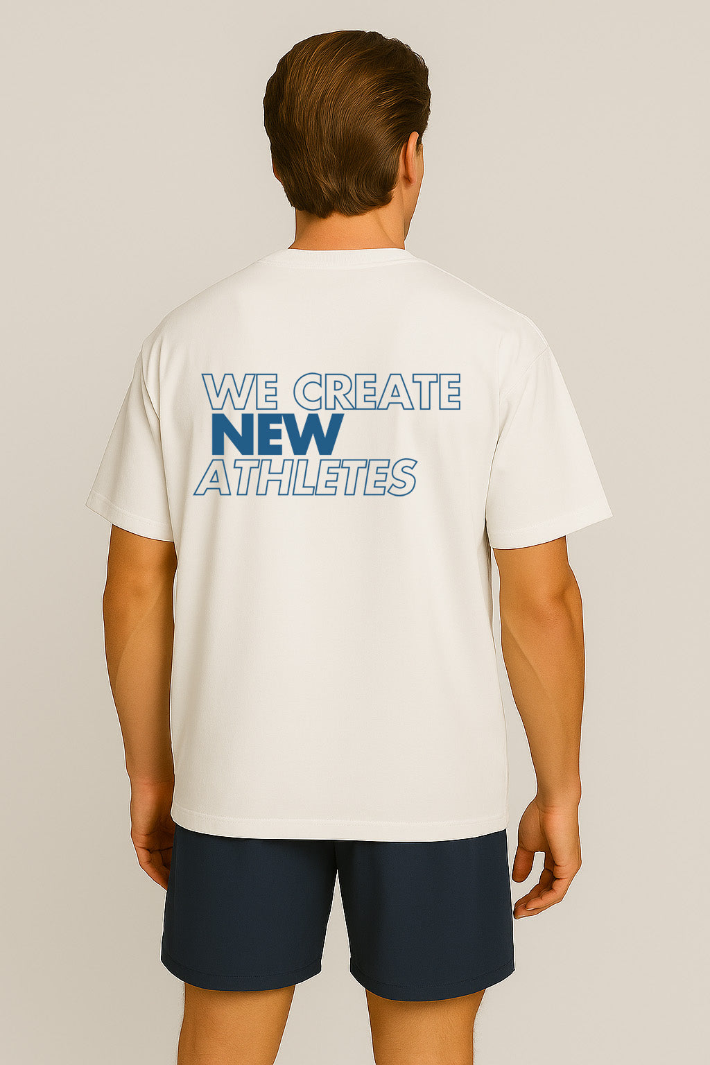 We Create New Athletes Oversized T-shirt