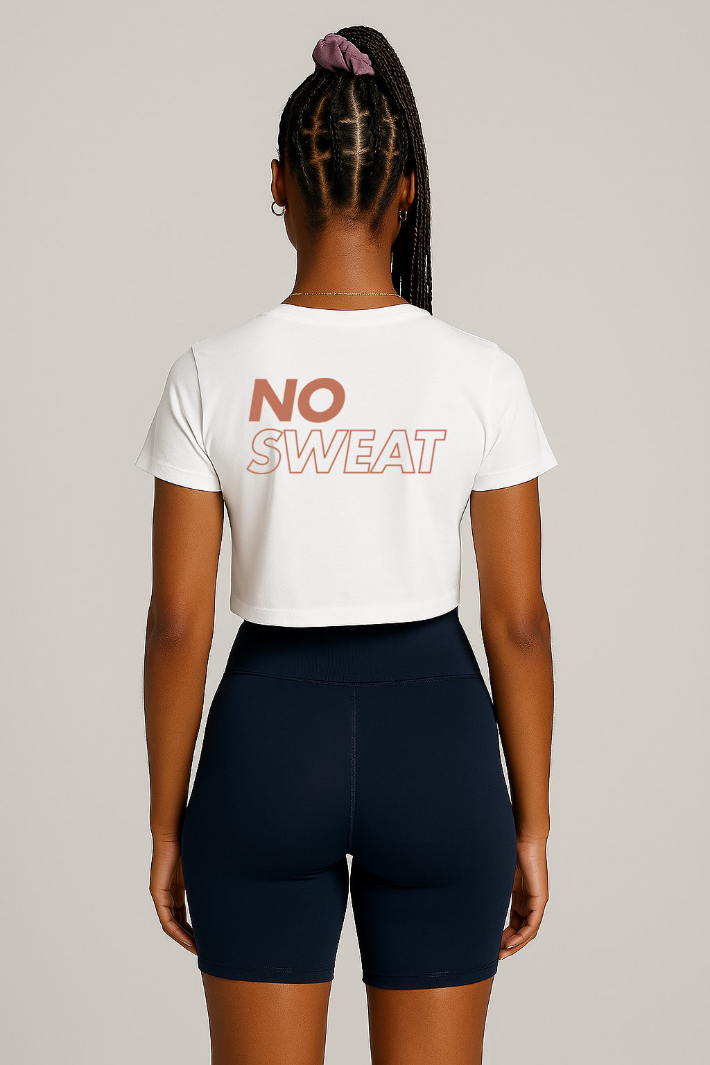 HEROX No SWEAT CROP TOP, DUURZAME SPORTKLEDING, SPONSOR HET GOEDE DOEL