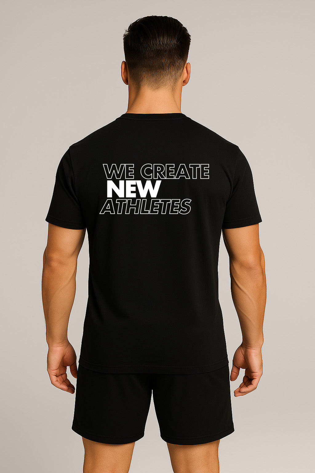 HEROX T-shirt We Create New Athletes Black Men