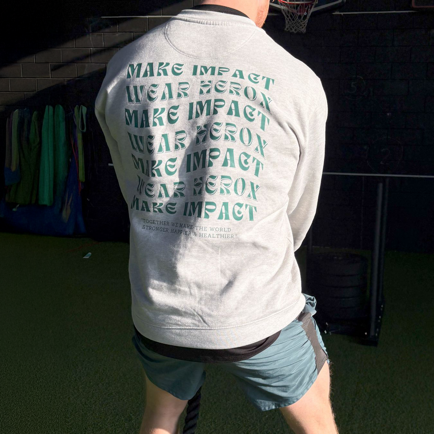 HEROX Sweater MIWH Grey (Unisex)