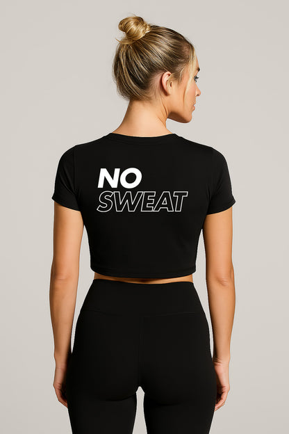 HEROX Crop Top No Sweat Blue Woman