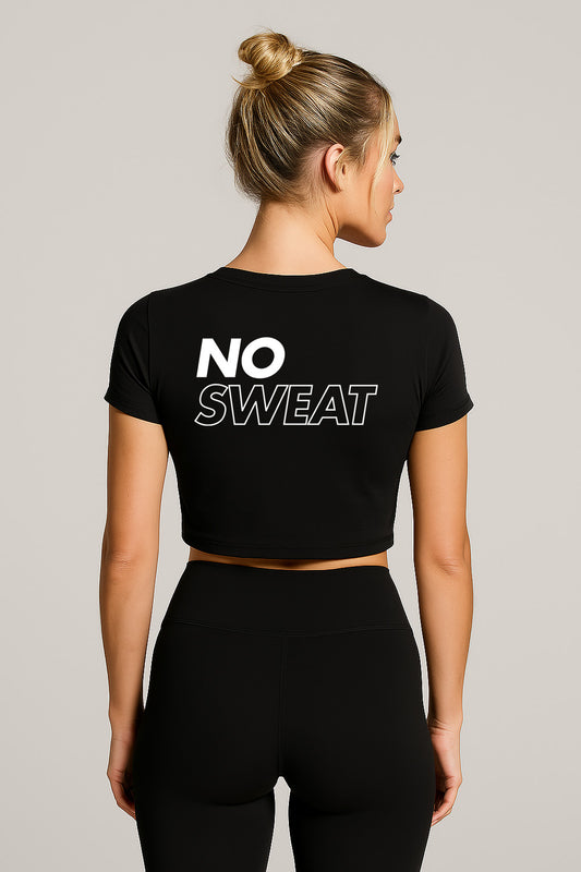 HEROX Crop Top No Sweat Blue Woman