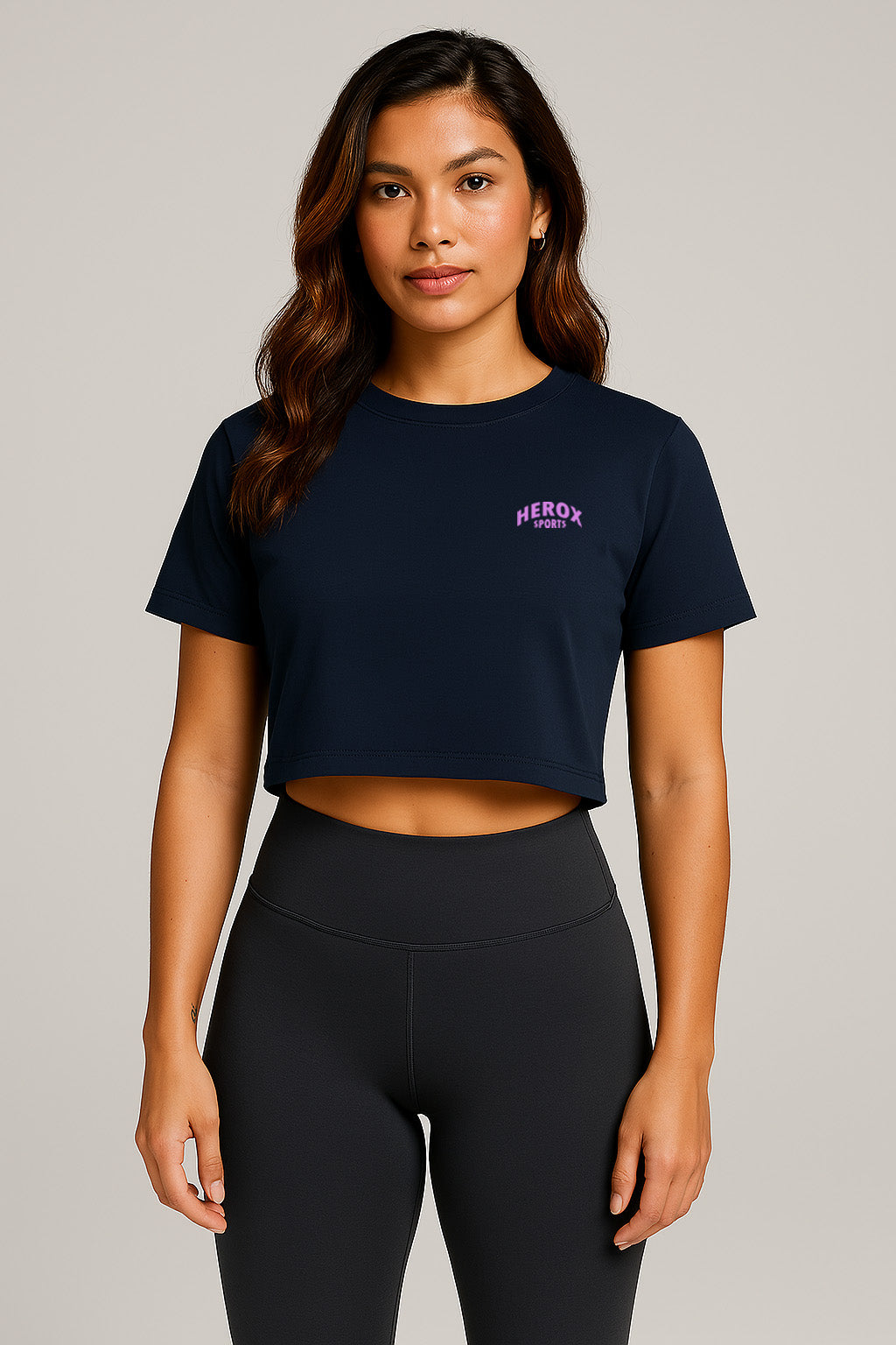 HEROX Crop Top No Sweat Blue WCNA